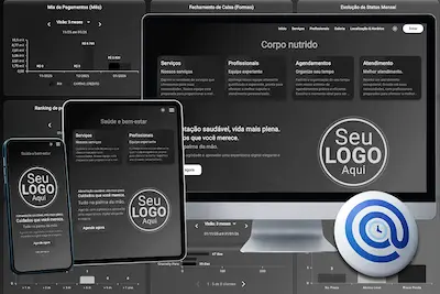 Tema Cinza Minimalista