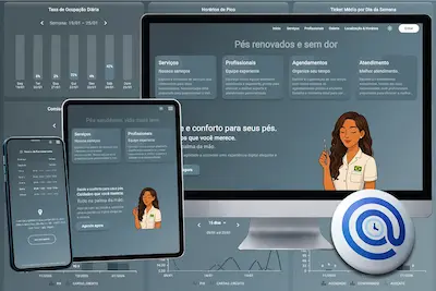 Tema Cinza Minimalista